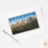 Chamonix - Aiguille de Chamonix Rechthoekige Sticker (Envelop)