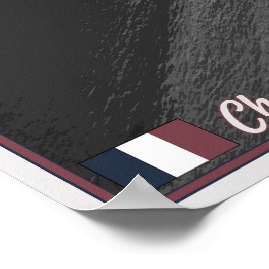 Chamonix - Aiguille du Midi Arete Poster (Hoek)