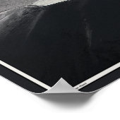 Chamonix - Aiguille du Midi Arete Solo Poster (Hoek)