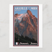 Chamonix - Aiguille du Midi Briefkaart (Voorkant)