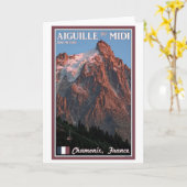 Chamonix - Aiguille du Midi Kaart (Gele Bloem)