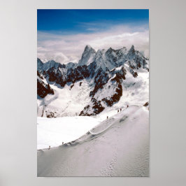 Chamonix Aiguille du Midi Mont Blanc Massif Frankr Poster