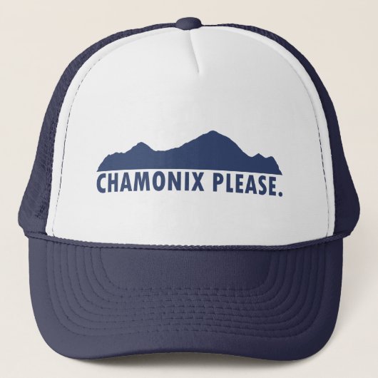 Chamonix alsjeblieft trucker pet (Voorkant)