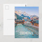Chamonix Briefkaart (Voorkant / Achterkant)