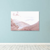 Chamonix en Martigny Canvas Afdruk (Insitu (Houten vloer))