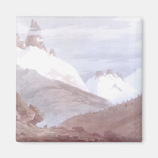 Chamonix en Martigny Magneet (Voorkant)