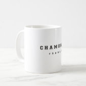 Chamonix France Koffiemok (Voorkant links)