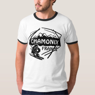 Chamonix France logo t-shirt