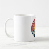 Chamonix France Retro Mountain Mug Koffiemok (Links)