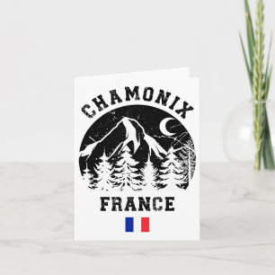 Chamonix Frankrijk Alpen Ski Resort Alpine Skiën F Kaart