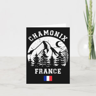 Chamonix Frankrijk Alpen Ski Resort Alpine Skiën F Kaart