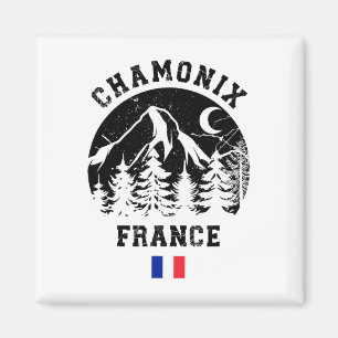 Chamonix Frankrijk Alpen Ski Resort Alpine Skiën F Magneet