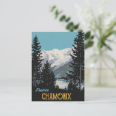 Chamonix, Frankrijk Briefkaart (Staand voorkant)