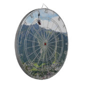 Chamonix - Frankrijk Dartbord (Voorkant Links)