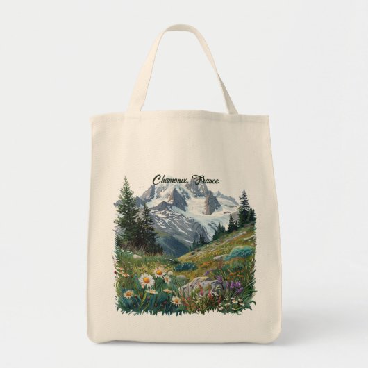 Chamonix, Frankrijk: Iconische bestemmingen Tote Bag (Voorkant)