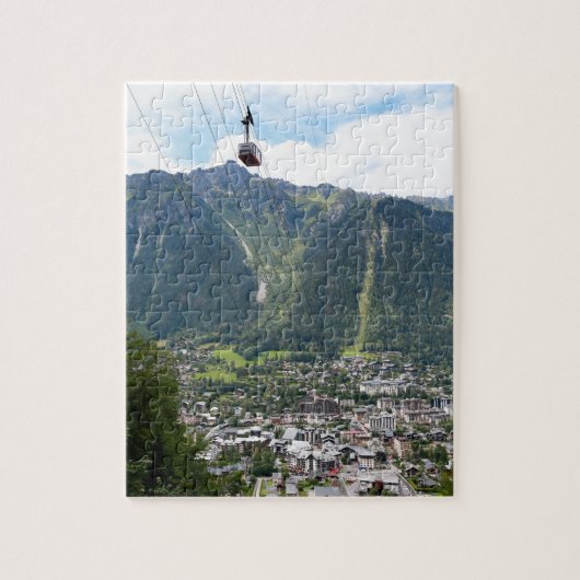 Chamonix - Frankrijk Legpuzzel (Verticaal)