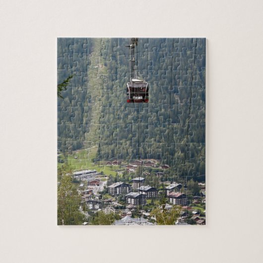 Chamonix - Frankrijk Legpuzzel (Verticaal)