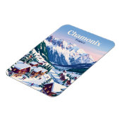 Chamonix Frankrijk Magneet (Linkerzijde)