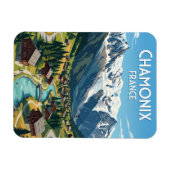 Chamonix Frankrijk Magneet (Horizontaal)