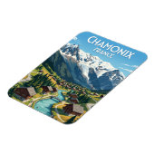 Chamonix Frankrijk Magneet (Linkerzijde)