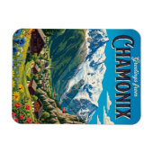 Chamonix Frankrijk Magneet (Horizontaal)