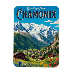 Chamonix Frankrijk Magneet