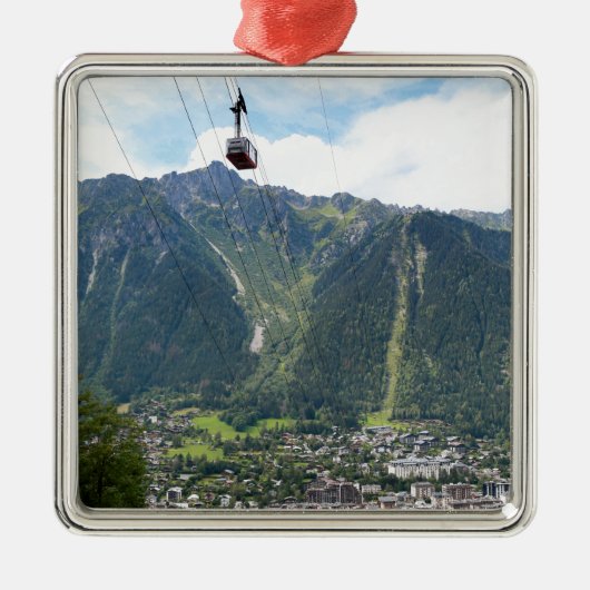 Chamonix - Frankrijk Metalen Ornament (Voorkant)