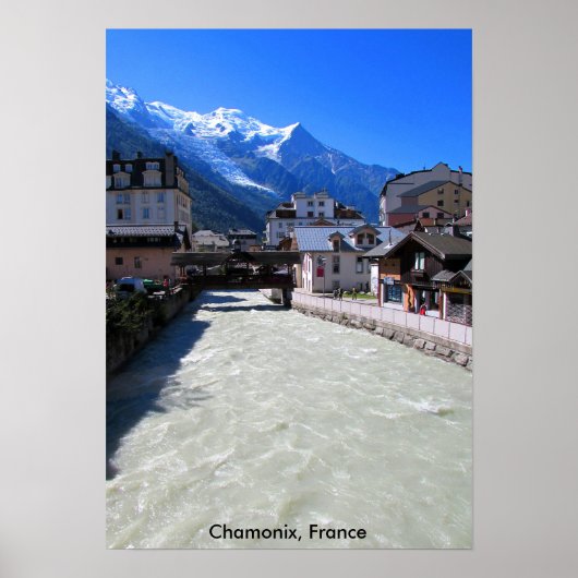 Chamonix, Frankrijk Poster (Voorkant)