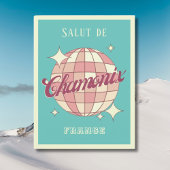 Chamonix Frankrijk Retro  Briefkaart