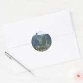 Chamonix - Frankrijk Ronde Sticker (Envelop)