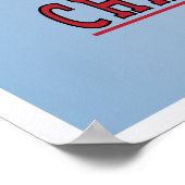 Chamonix, Frankrijk, Ski Poster (Hoek)