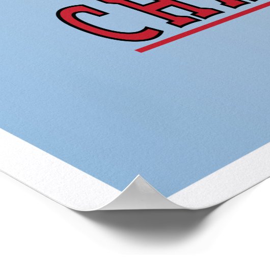 Chamonix, Frankrijk, Ski Poster (Hoek)