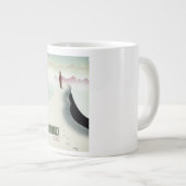Chamonix Frankrijk ski reisposter Grote Koffiekop (Voorkant rechts)