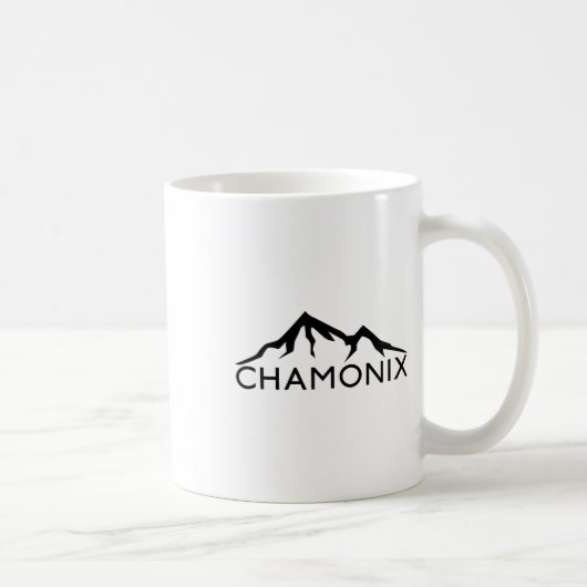 Chamonix Frankrijk Skiën Koffiemok (Rechts)