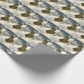  Chamonix Frankrijk Skireizen Cadeaupapier (Hoek)