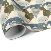 Chamonix Frankrijk Skireizen Cadeaupapier (Rol Hoek)