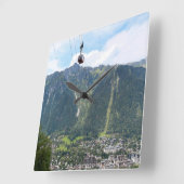 Chamonix - Frankrijk Vierkante Klok (Hoek)