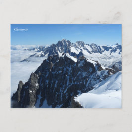 Chamonix Franse Alpen Briefkaart