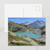 Chamonix Franse Alpen Briefkaart (Voorkant / Achterkant)