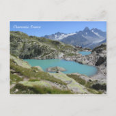 Chamonix Franse Alpen Briefkaart (Voorkant)