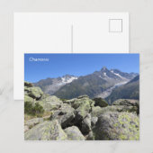 Chamonix French Alps Briefkaart (Voorkant / Achterkant)