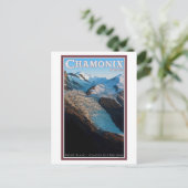 Chamonix - Glacier des Bossons Briefkaart (Staand voorkant)