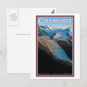 Chamonix - Glacier des Bossons Briefkaart (Voorkant / Achterkant)