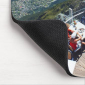 Chamonix in de vallei, Franse Alpen Muismat (Hoek)