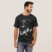 Chamonix kabelbaan Aiguille Du Midi  Actief T-shirt (Voorkant volledig)