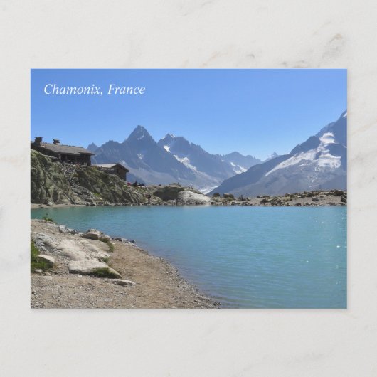 Chamonix Lac Blanc-Briefkaart Briefkaart (Voorkant)