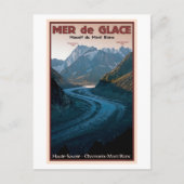 Chamonix - Mer de Glace Briefkaart (Voorkant)