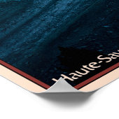 Chamonix - Mer de Glace Poster (Hoek)