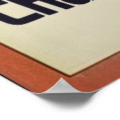 Chamonix, Mont Blan, Ski Poster (Hoek)