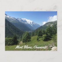 Chamonix Mont Blanc briefkaart